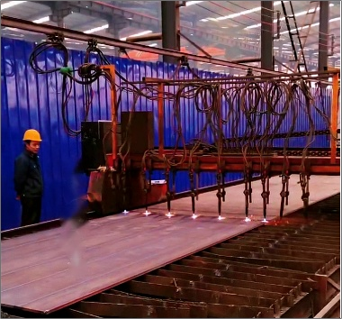 甘肃武都钢结构车间数控等离子切割机